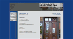 Desktop Screenshot of glasversand-24.de